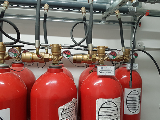 Serwis butli gaśniczych